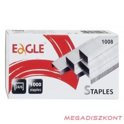 Tűzőkapocs EAGLE 24/6 1000 darabos