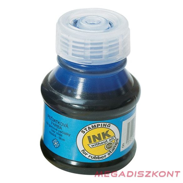 Bélyegzőfesték KOH-I-NOOR 142503 50 ml kék