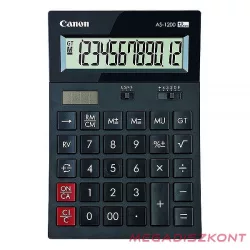   Számológép asztali CANON AS-1200 környezetbarát 12 digit