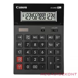  Számológép asztali CANON AS-2400 környezetbarát 14 digit