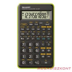   Számológép tudományos SHARP EL-501TGR 146 funkciós 12 digit zöld