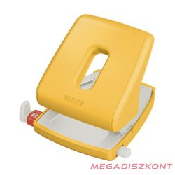 Lyukasztó LEITZ Cosy 2 lyukú 30 lap melegsárga