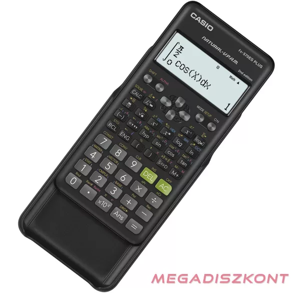 Számológép tudományos CASIO FX 570ES PLUS 2E 417 funkciós 4 soros 15 digites fekete