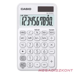 Számológép zseb CASIO SL 310 UC 10 digit fehér