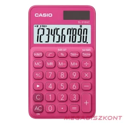 Számológép zseb CASIO SL 310 UC 10 digit piros