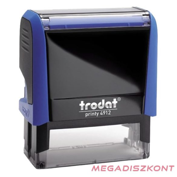 Bélyegző TRODAT Printy 4.0 4912 égkék ház kék párna
