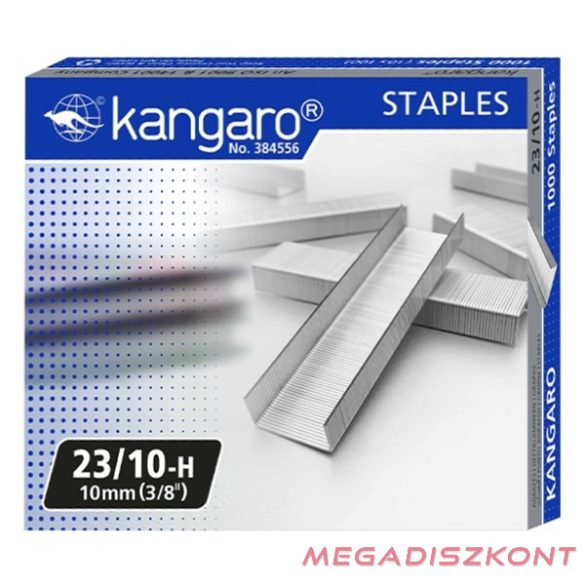 Tűzőkapocs KANGARO 23/13 1000 darabos