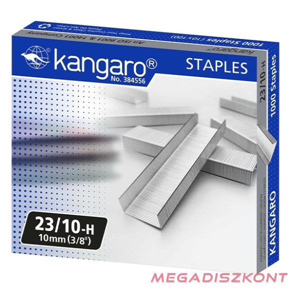 Tűzőkapocs KANGARO 23/13 1000 darabos