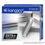 Tűzőkapocs KANGARO 23/15 1000 darabos