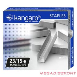 Tűzőkapocs KANGARO 23/15 1000 darabos