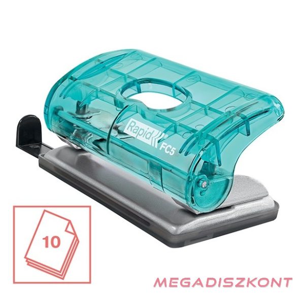 Lyukasztó RAPID Colour Breeze mini 2 lyukú kék