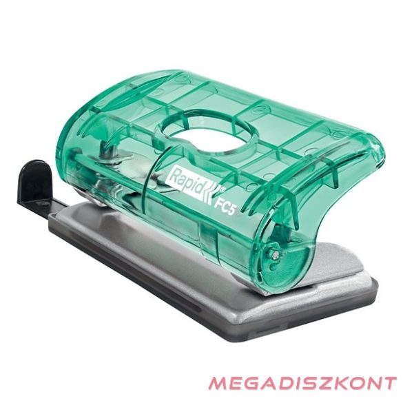 Lyukasztó RAPID Colour Breeze mini 2 lyukú zöld