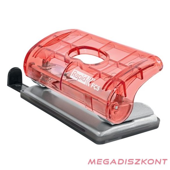 Lyukasztó RAPID Colour Breeze mini 2 lyukú korall