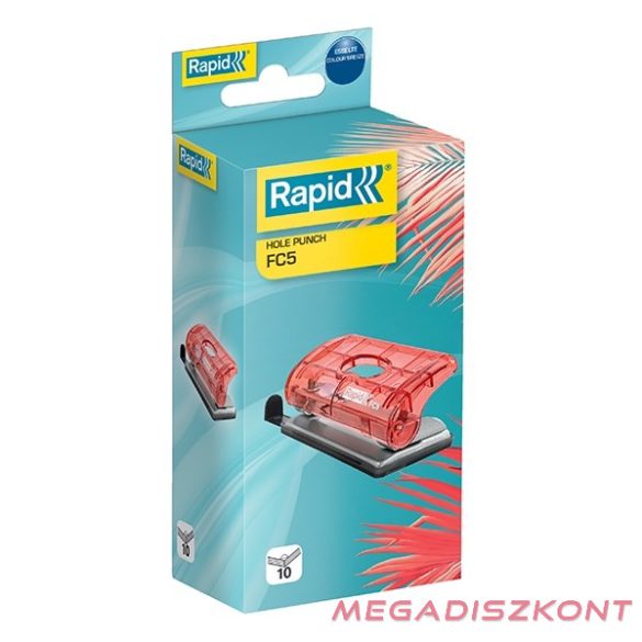 Lyukasztó RAPID Colour Breeze mini 2 lyukú levendula