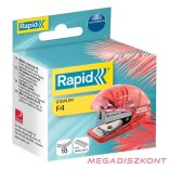 Tűzőgép mini RAPID Colour Breeze 24/6-26/6 10 lap korall