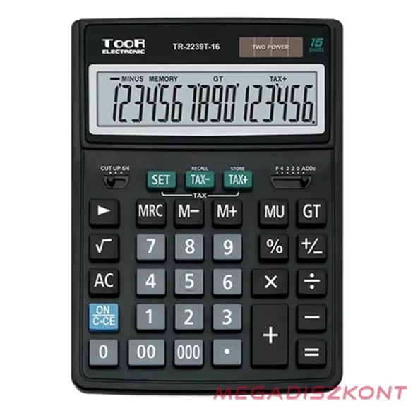 Számológép asztali TOOR TR-2239T 12 digit