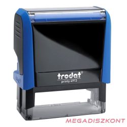 Bélyegző TRODAT Printy 4.0 4913 kék ház kék párna