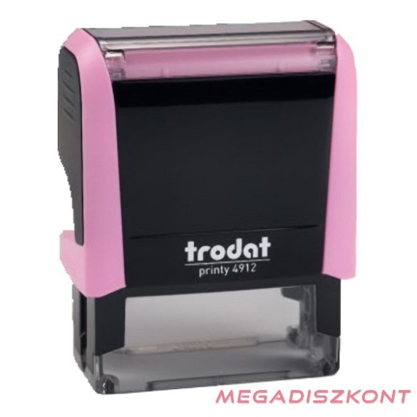 Bélyegző TRODAT Printy 4.0 4912 pink ház kék párna