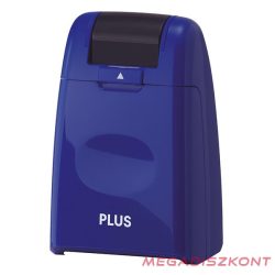   Bélyegző roller PLUS adatvédelmi szöveget titkosító 26 mm x 50 m kék
