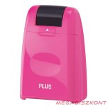 Bélyegző roller PLUS adatvédelmi szöveget titkosító 26 mm x 50 m pink