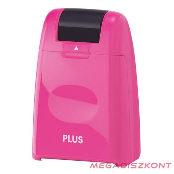 Bélyegző roller PLUS adatvédelmi szöveget titkosító 26 mm x 50 m pink