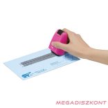 Bélyegző roller PLUS adatvédelmi szöveget titkosító 26 mm x 50 m pink