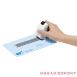 Bélyegző roller PLUS adatvédelmi szöveget titkosító 26 mm x 50 m fehér
