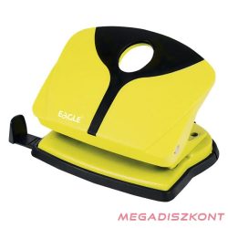 Lyukasztó EAGLE TYP6602 2 lyukú fém 16 lap sárga
