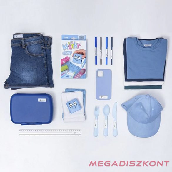 Textilbélyegző MARKY kirakós kék