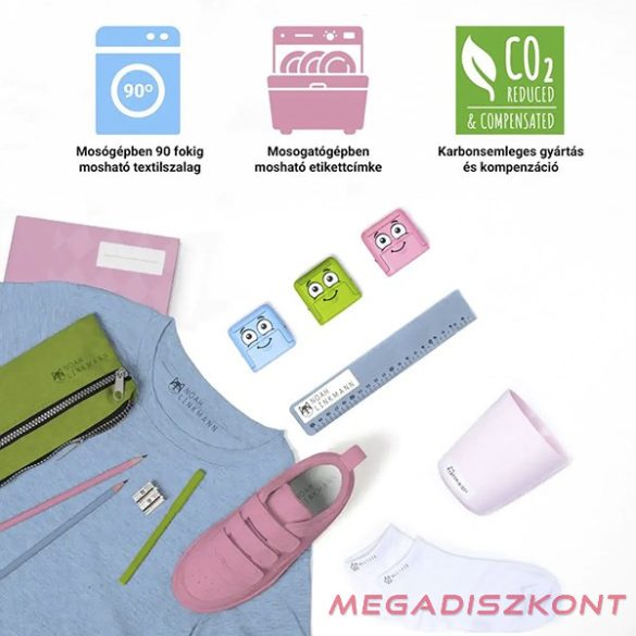 Textilbélyegző MARKY kirakós pink