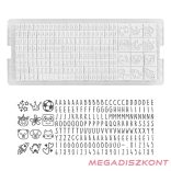 Textilbélyegző MARKY kirakós zöld