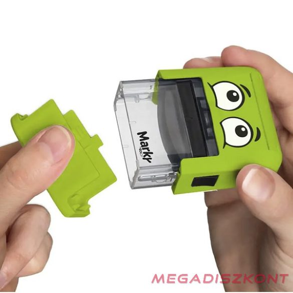 Textilbélyegző MARKY kirakós zöld