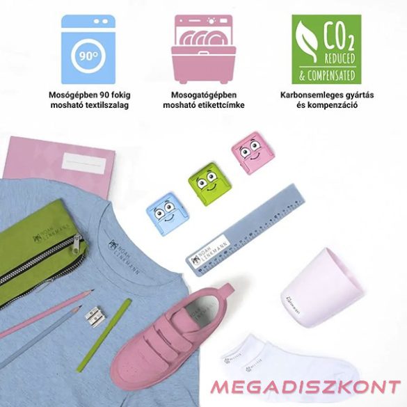 Textilbélyegző MARKY kirakós zöld