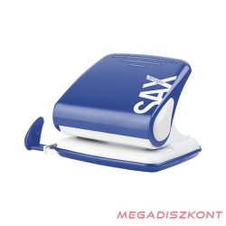 Lyukasztó SAX 418 Design 2 lyukú fém 25 lap kék