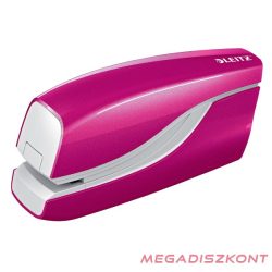   Tűzőgép LEITZ Wow 5566 elektromos asztali 10 lap No.10 rózsaszín