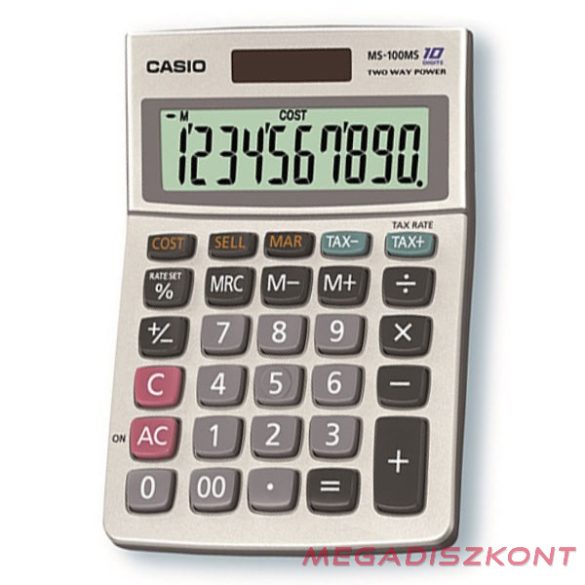 Számológép asztali CASIO MS-100B MS 10 digit
