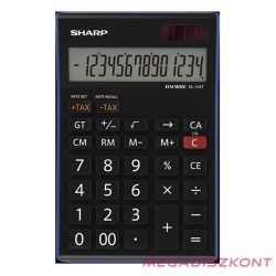 Számológép asztali SHARP EL-145TBL 14 digit