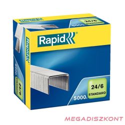 Tűzőkapocs RAPID Standard 24/6 5000/dob