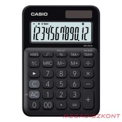 Számológép asztali CASIO MS 20 UC 12 digit fekete
