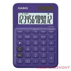 Számológép asztali CASIO MS 20 UC 12 digit lila