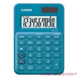 Számológép asztali CASIO MS 7 UC 10 digit kék