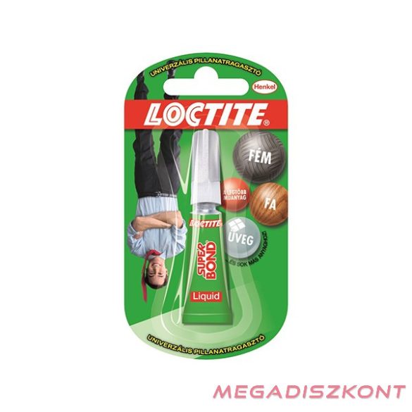Pillanatragasztó HENKEL Loctite Super Bond 3 g