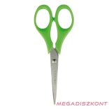 Olló iskolai ICO Süni hegyes 13cm vegyes színek