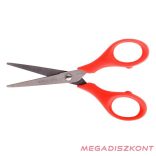 Olló iskolai ICO Süni hegyes 13cm vegyes színek