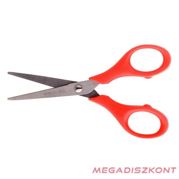 Olló iskolai ICO Süni hegyes 13cm vegyes színek