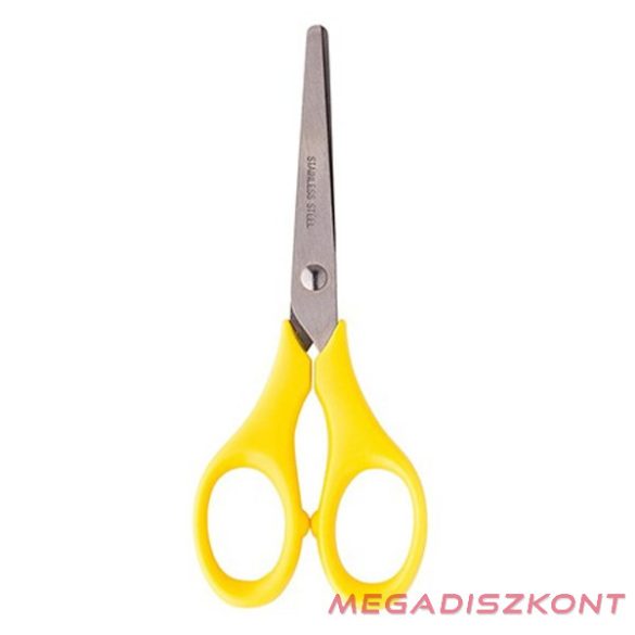 Olló iskolai ICO Süni kerekített 13cm vegyes színek