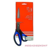 Olló irodai SPOKO 0532 gumifogós 17cm vegyes színek