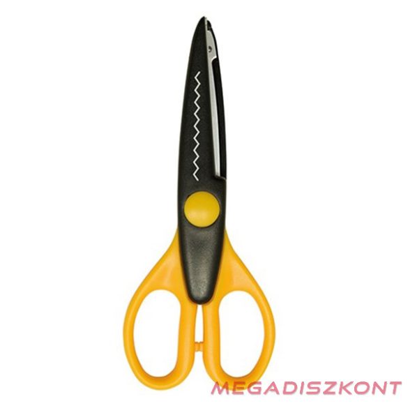 Olló kreatív WEDO 16cm cikk-cakk