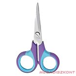 Olló iskolai WEDO Soft-Kid gumifogós hegyes 11,5cm