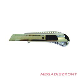   Univerzális vágókés SX98 műanyag test fém sínnel 18mm ezüst